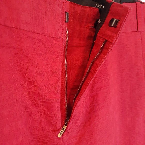 Roberto Cavalli men's 34" waist textured pants 2008 collection model RL1107 - Picture 11 of 16